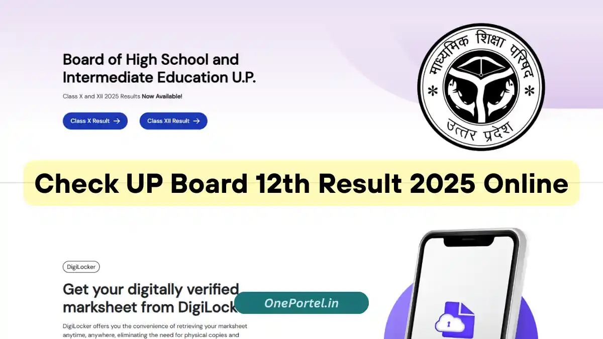 UP Board 12th Result 2025