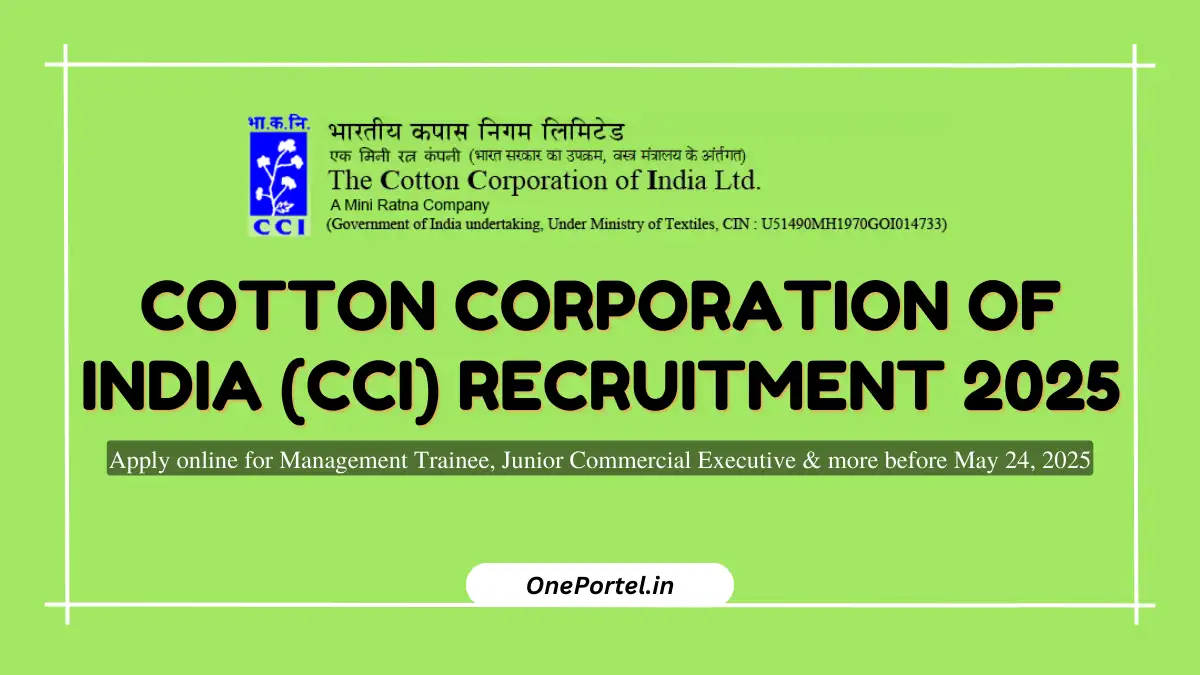 CCI Recruitment 2025